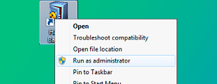 ������ �� ����� �������������� Windows