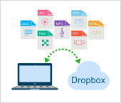 Копирование на Dropbox файлов, музыки, фотографий
