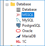 Выбор плагина MSSQL Backup в Handy Backup